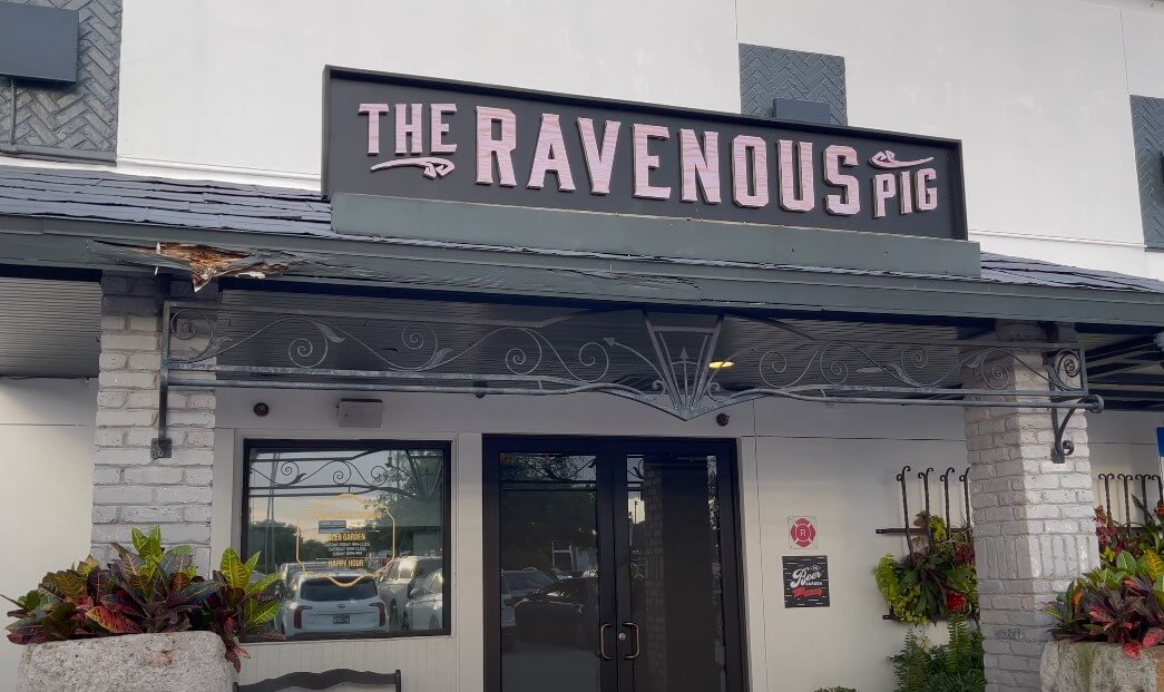 The Ravenous Pig restaurant exterior